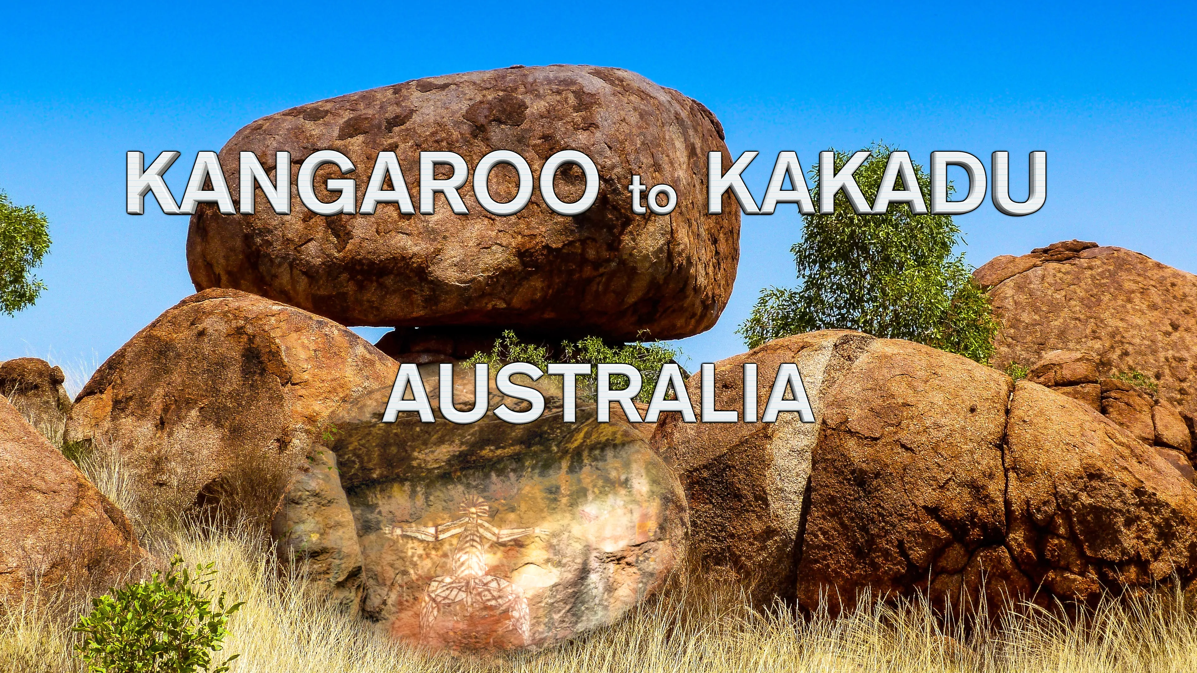 Kangaroo to Kakadu: Australia poster